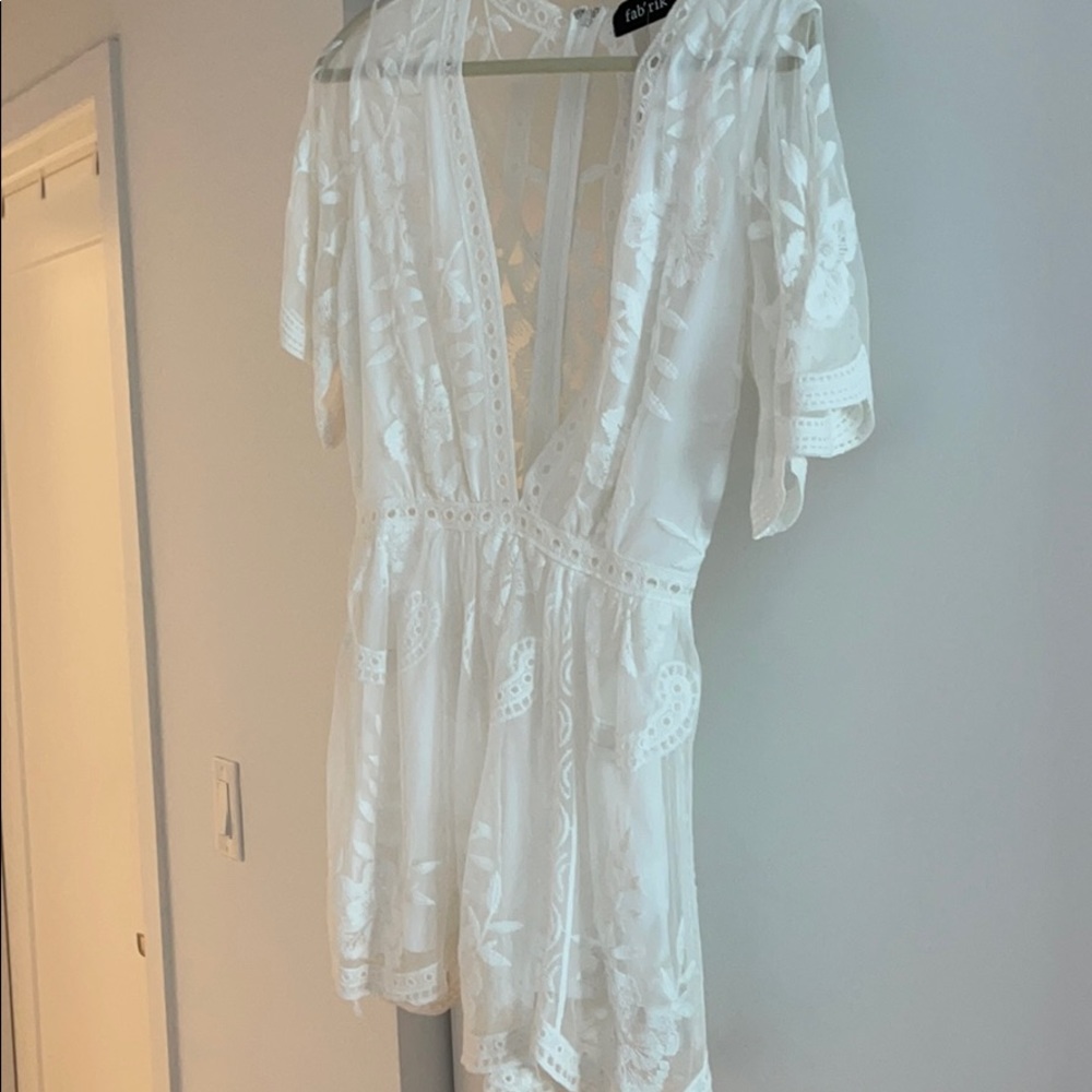 White Romper